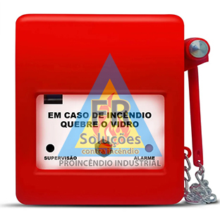 ACIONADOR DE ALARME TIPO  QUEBRA VIDRO