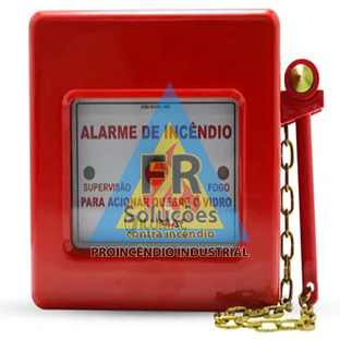 Acionador manual quebra vidro endereçável PROINCENDIOAM.E